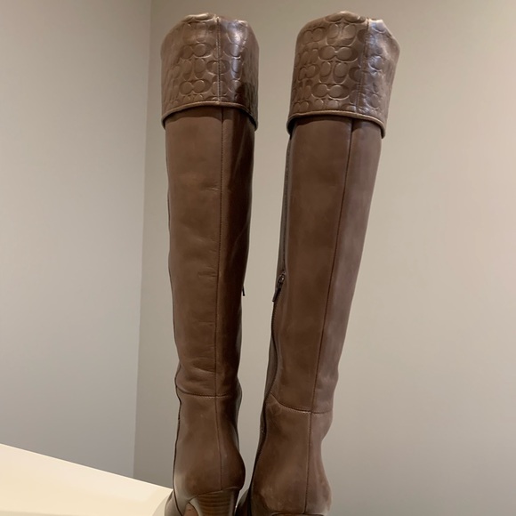 Coach Leather Boots - Picture 5 of 15
